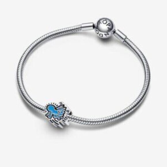 Pandora Keith Haringa x Pandora Radiant Angel Charm - Picture 3 of 4